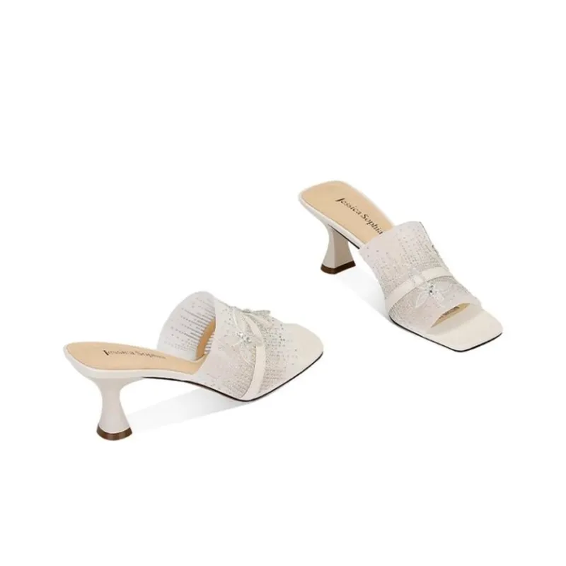 JESSICA SOPHIA Slip-Resistant Abrasion-Resistant Slide Slippers Women's Apricot-6