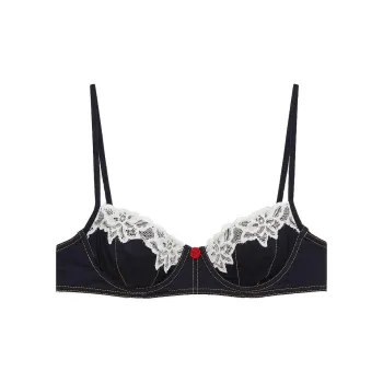 Victoria's Secret Iris Underwire Bra / Navy Blue Bra Women's Marine Blue