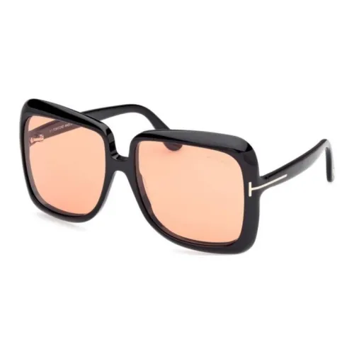 TOM FORD Lorelai Oversized Frame Sunglasses