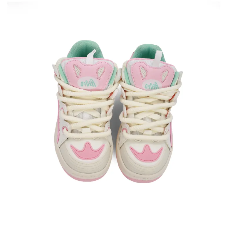 OHJC Slip-Resistant Cushioning Wear-Resistant Lightweight Breathable Low-Top Skateboard Shoes Unisex-31