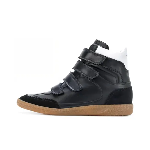 ISABEL MARANT Skateboard Shoes Women's High-Top Black