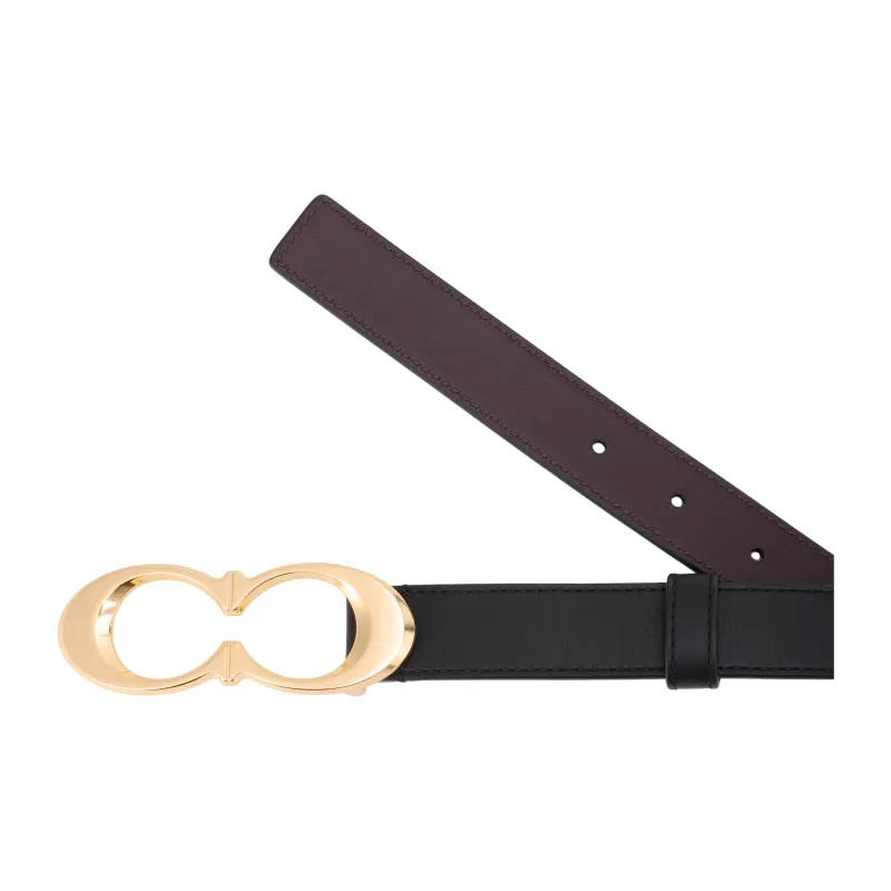 COACH Cow Leather Leather Belts Women's Width  2.5cm-3