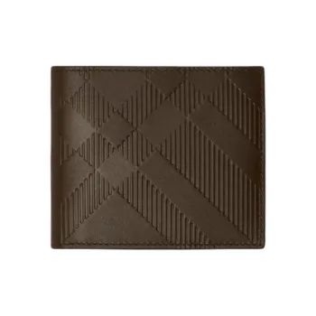 Burberry Calfskin Wallet Men's Brown