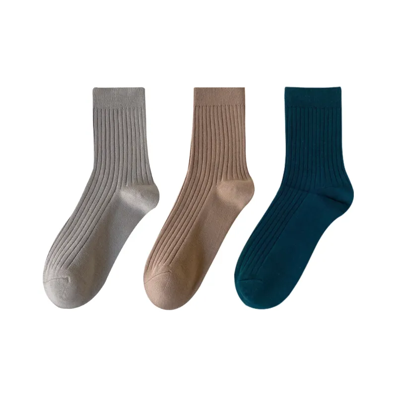 XXLLG Mid Calf Socks Women's 3 Pack-13