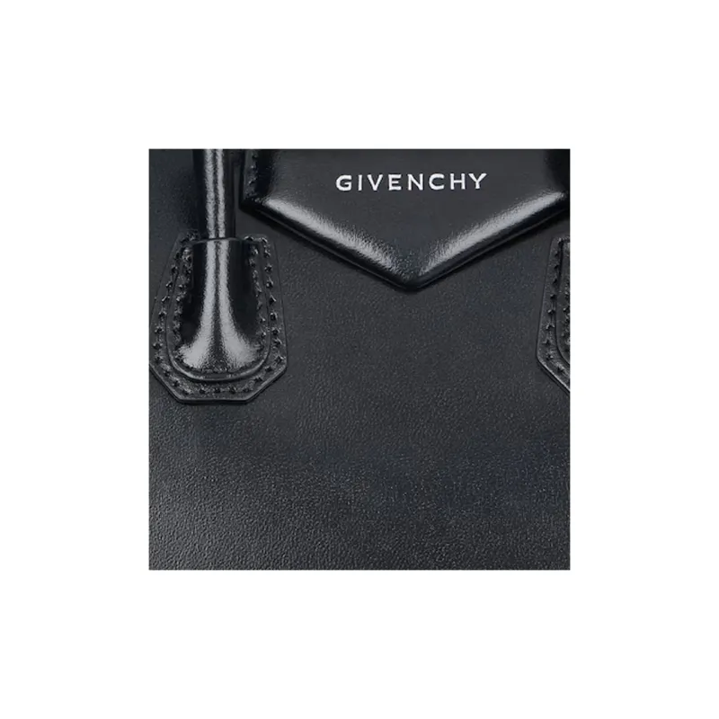GIVENCHY Lambskin Shoulder Bag Crossbody Bag Handbag Mini Women's Black-5