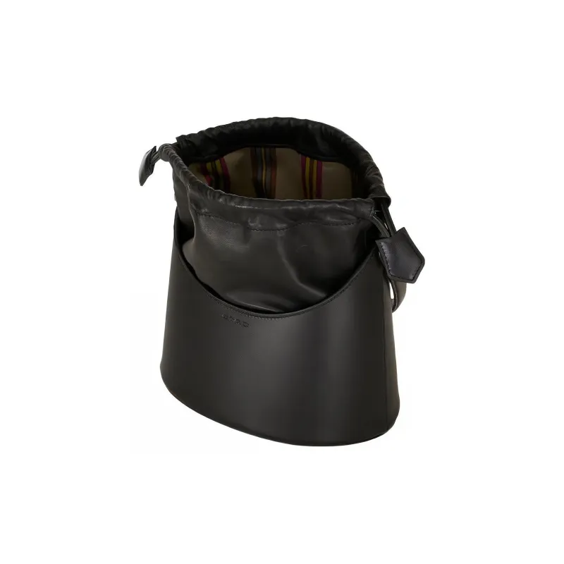 ETRO Calfskin Detail Bucket Bags Shoulder Bag Crossbody Bag Handbag Regular Women's Black-3