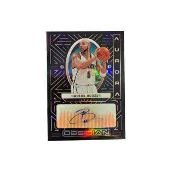 PANINI 2021 22 Obsidian Jazz Team Boozer 43/50 Signature Card Player Card Product Pass Sports Cards 1 Pc