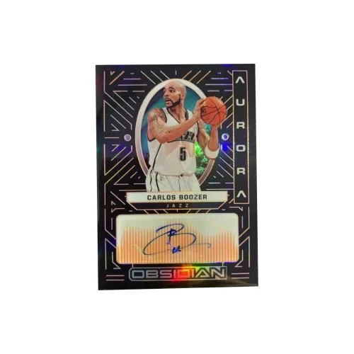PANINI 2021 22 Obsidian Jazz Team Boozer 43/50 Signature Card Player Card Product Pass Sports Cards 1 Pc