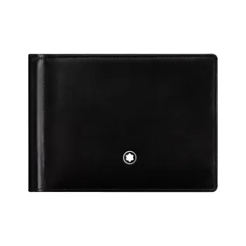 MONTBLANC Meisterstuck Leather Wallet Men's Black