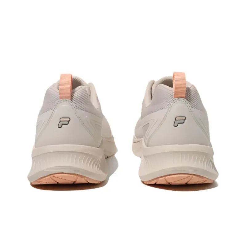 FILA Cushioning Wear Resistant Low Top Running Shoes Unisex Beige-4