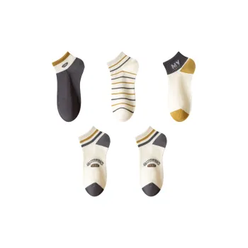 MIIOW Cool One Summer Series Ankle Socks Unisex 5 Pack
