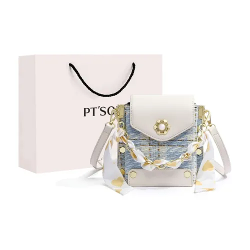 PT'SON Crossbody Bags Light Blue