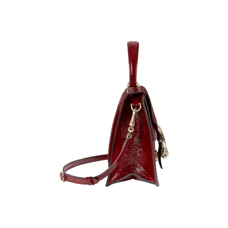 GUCCI Dionysus Patent Leather Crossbody Bag, Shoulder Bag, Handbag Medium Size Women's Red-2