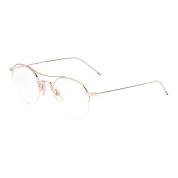 THOM BROWNE· Alloy Round Eyeglass Frames Unisex