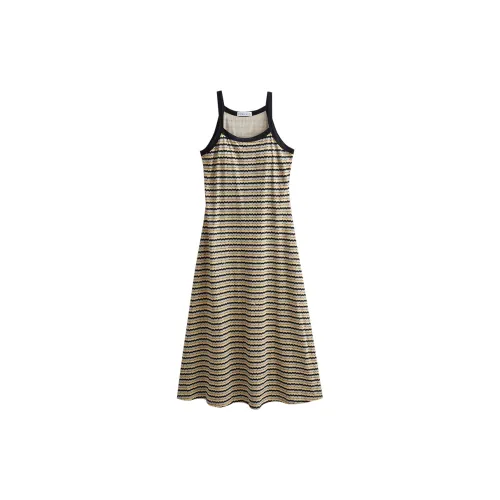 Same Language Nightgown Women's Blue Yellow Black