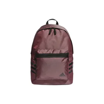 Adidas Recycled Polyester Backpack Unisex Shadow Red With Enchanted Taupe And Black