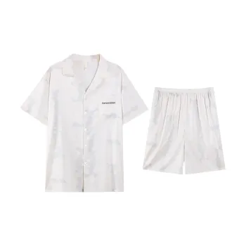 JinShaLa Pajama Set Men's White