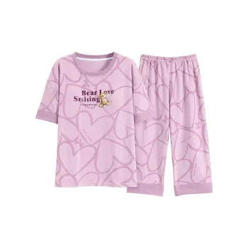 GOSO Pajama Set Women's Purple Shades