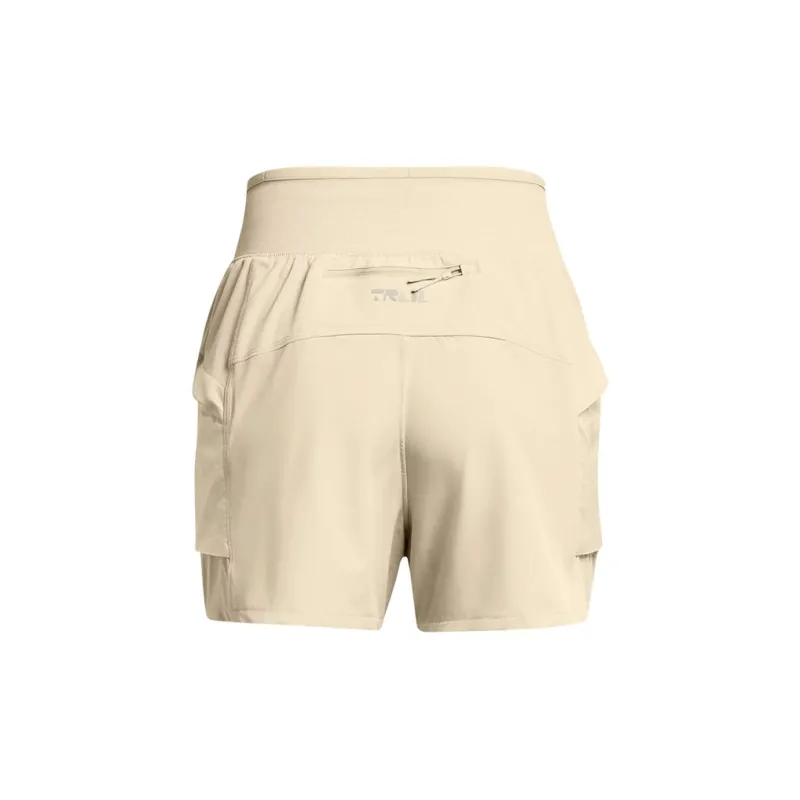 Under Armour Casual Shorts Women's Khaki Gray-2