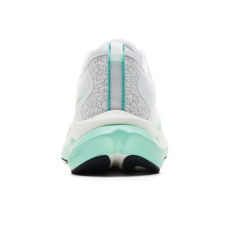 PEAK Cushioned Anti Slip And Wear Resistant Lightweight Low Top Running Shoes Men's All White Nouveau Green-4