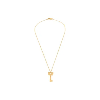 Balenciaga Brass Necklaces Women's Gold