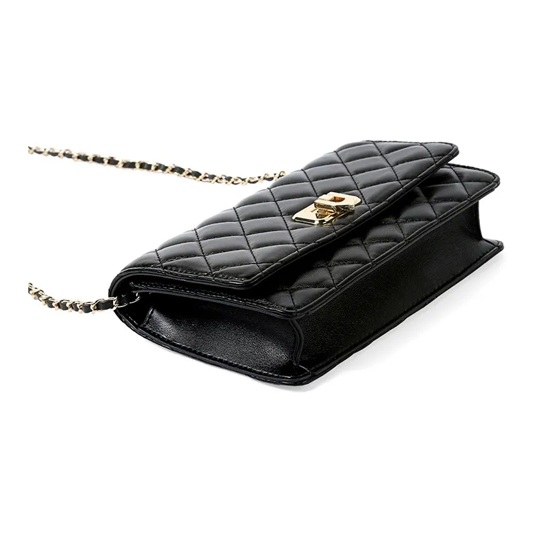 TUCANO Soft Comfortable PU Crossbody Bag Women's Classic Black-4