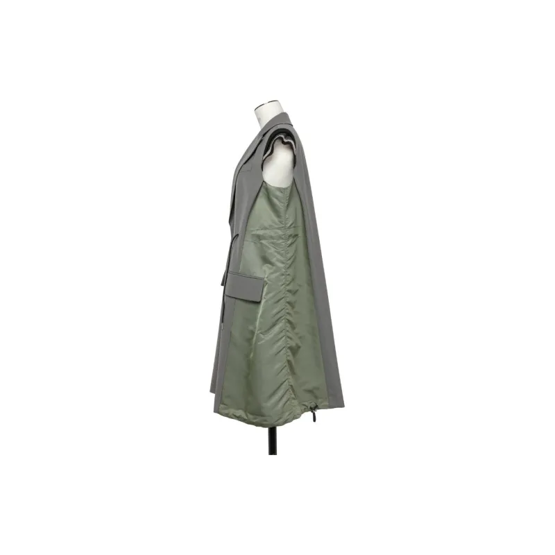 Sacai SS24 Tank Top Women's Taupe-2