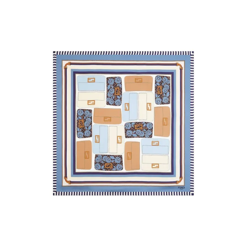 FENDI Ff Graphic Printed Scarf-0