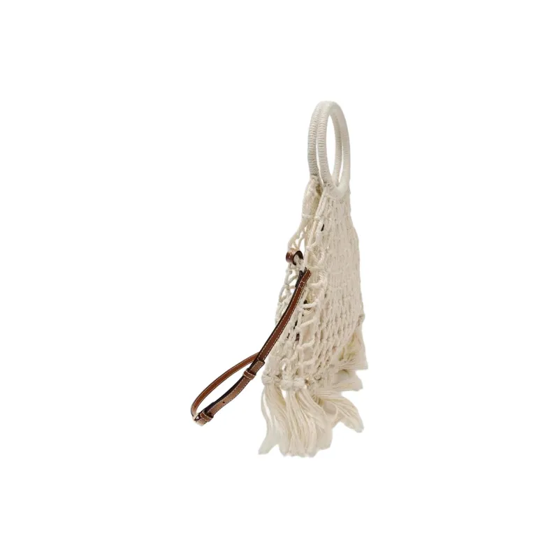 ZARA Polyester Tote Bag Shopping Bag Shoulder Bags Handbags Medium Size Women's White-2