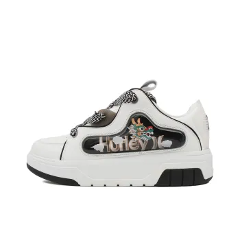 Hurley Puffy Shoes Durable Breathable Low-Top Skateboard Shoes Unisex