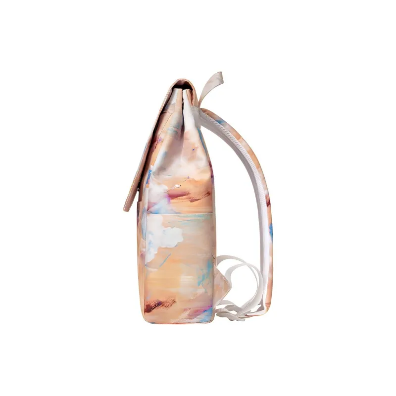 MAH Polyester Laptop Backpack Unisex Flesh Pink-2