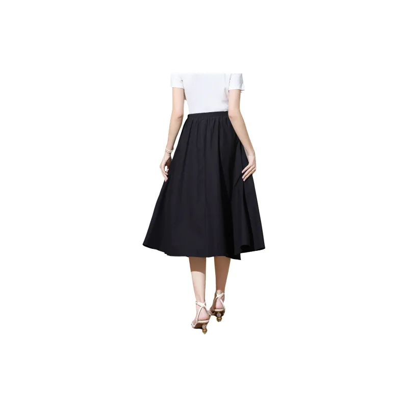 SMEN Casual Long Skirts Women's-10