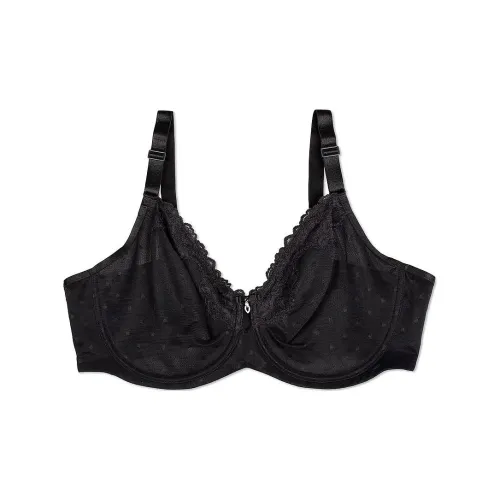 Victoria's Secret CURVY COUTURE Sheer Whisper Unlined Underwire Bra / Blac Bra Women's Black