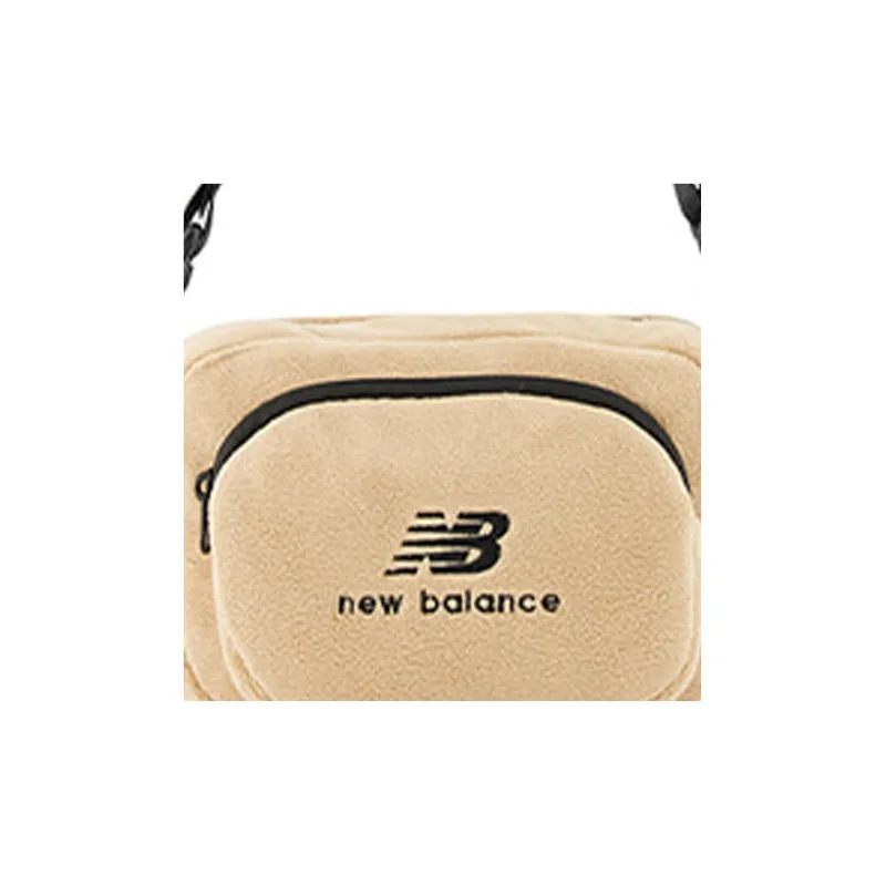 New Balance Fabric Shoulder Bag Crossbody Bag Regular Unisex Khaki-3