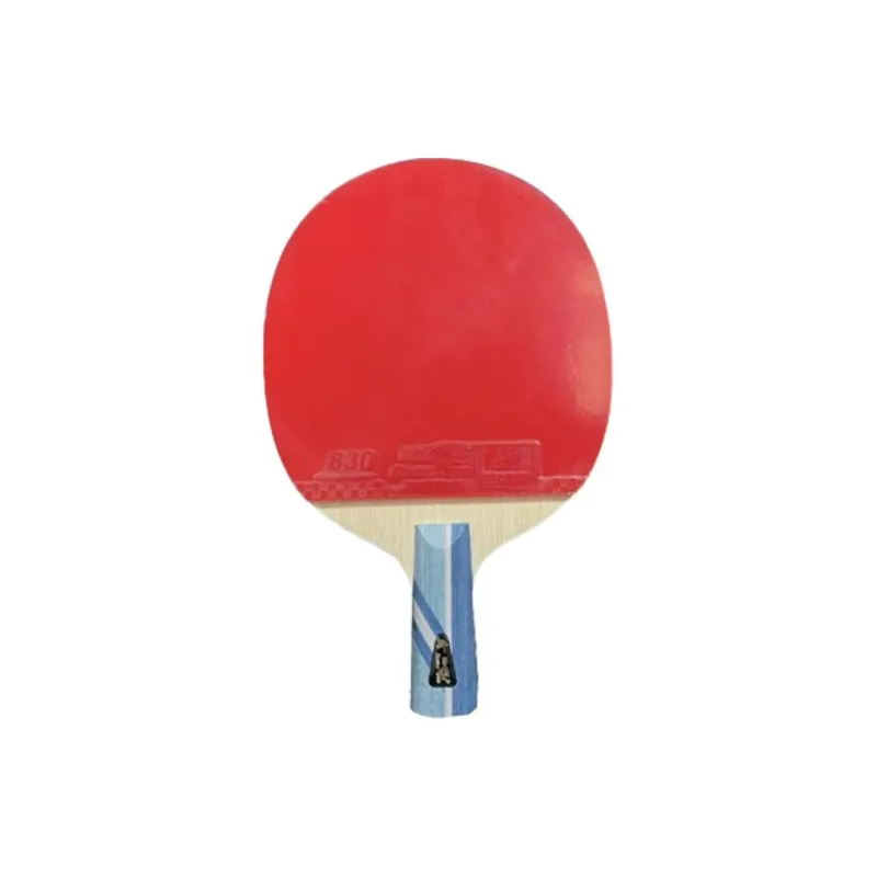 DOUBLEFISH Ping Pong Paddles Unisex Rubber Solid Wood-5