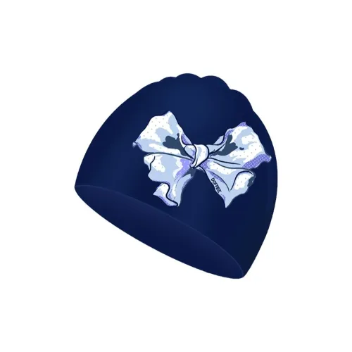 DUFAILY Swim Cap Silicone Training Women's 24CM OVERWEIGHT Sea Poem