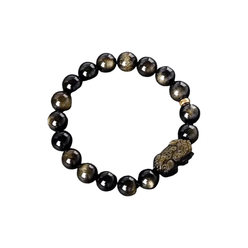 BAGGL Obsidian Jade Bracelets Men's-3