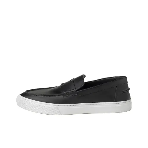 HERMES Men's Casual Shoes Men Low-Top Black