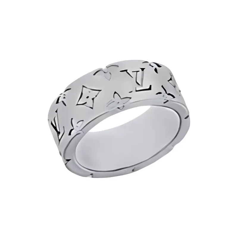 LOUIS VUITTON Lv Mosaic Ring-0