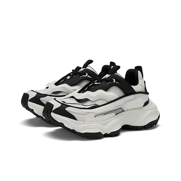 ZSBELLA Cushioning Height Increasing Low-Top Chunky Sneakers Men's-2