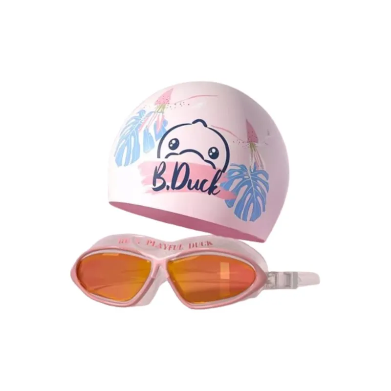 B.Duck Swimming Sets PC Silicone Beach Pool Women's-10
