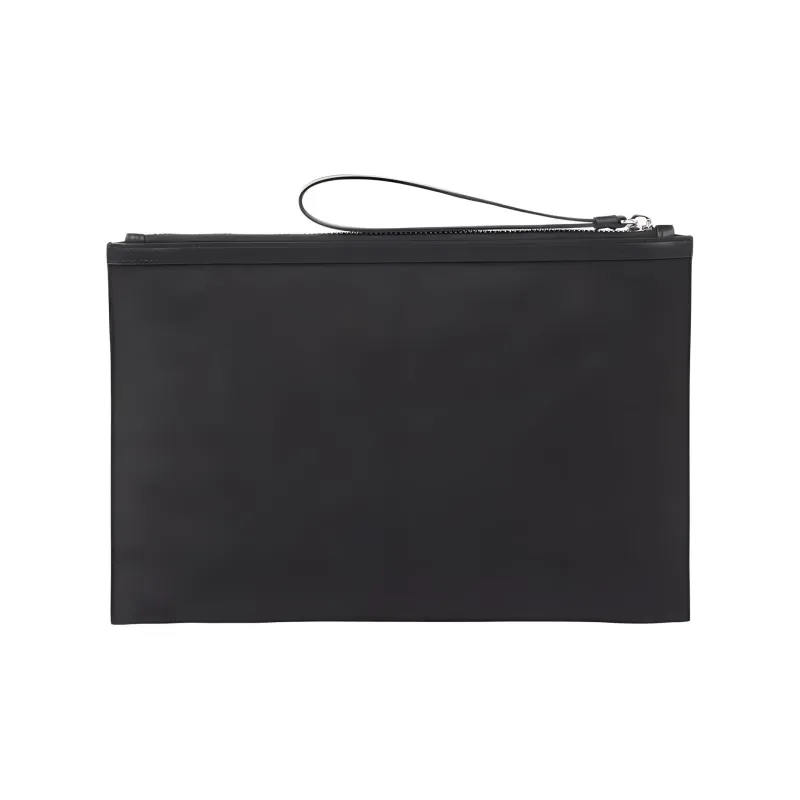 KENZO Polyester Wrist Bag Clutch Tubas Men's Black-3
