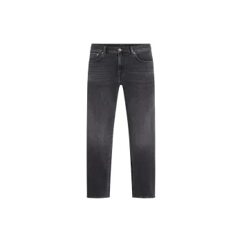 Tommy Hilfiger Denton Fitted Straight Faded Jeans Men's Gray