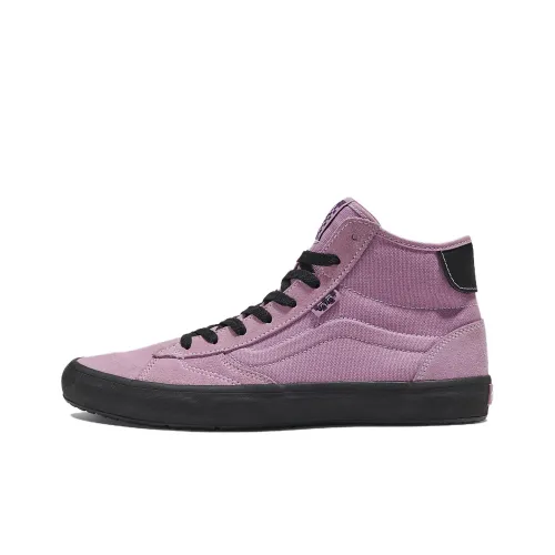 Vans Skateboard Shoes Unisex High-Top Light Purple