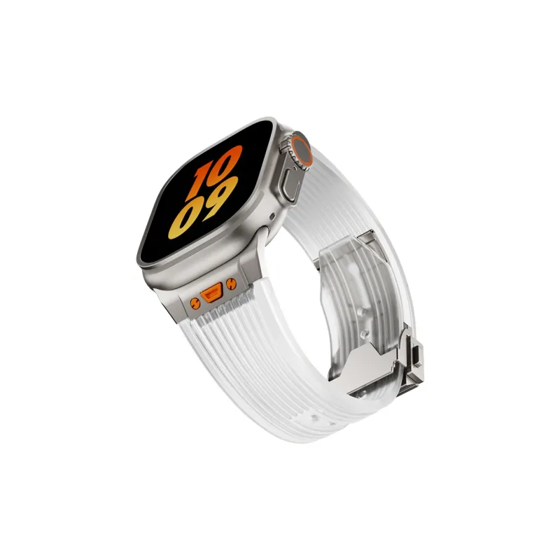 Yu Qing Apple Compatibility Watch Band 40mm Silicone Material-1