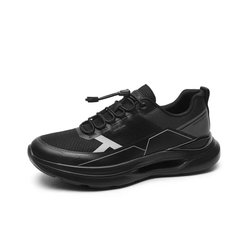 GOLDLION Breathable Lightweight Height Increasing Rebound Low Top Casual Shoes Men's-1
