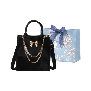 REDOO PU Shoulder Bag Women's Black/Ecru/Pink/Blue