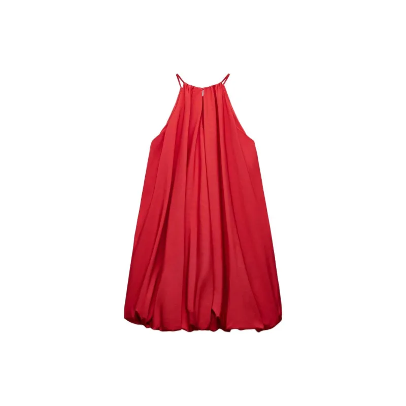ZARA Slip Dresses Women's Red-1