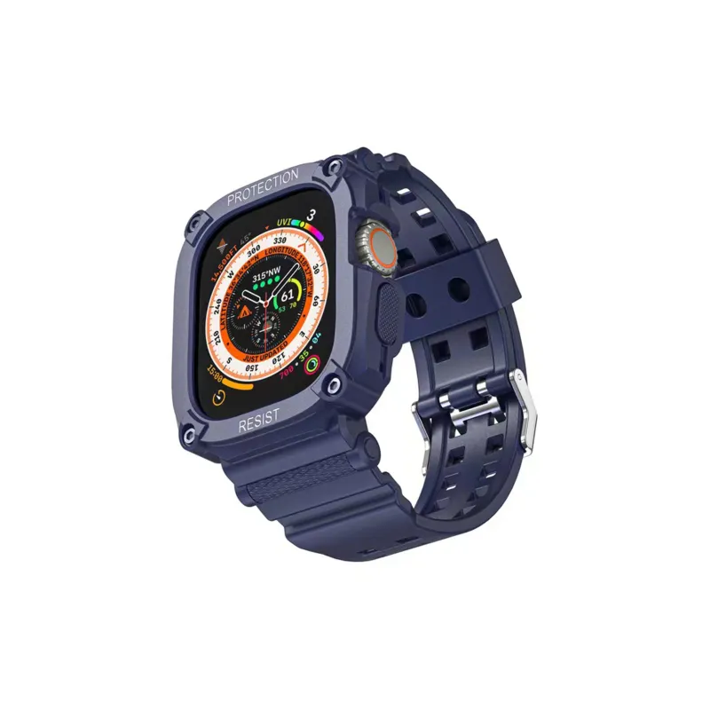 IOTS Matte Advanced Compatible Apple Watch Ultra 49 Durable Visually Sci-Fi Watch Bands 49Mm Unisex-6