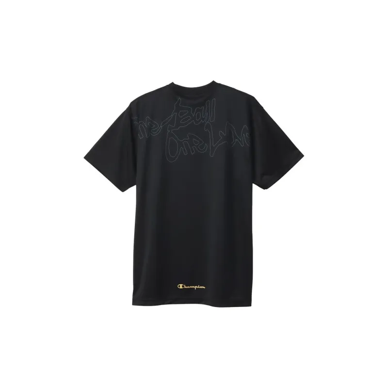 Champion T-Shirt Men's Black/Gold-1